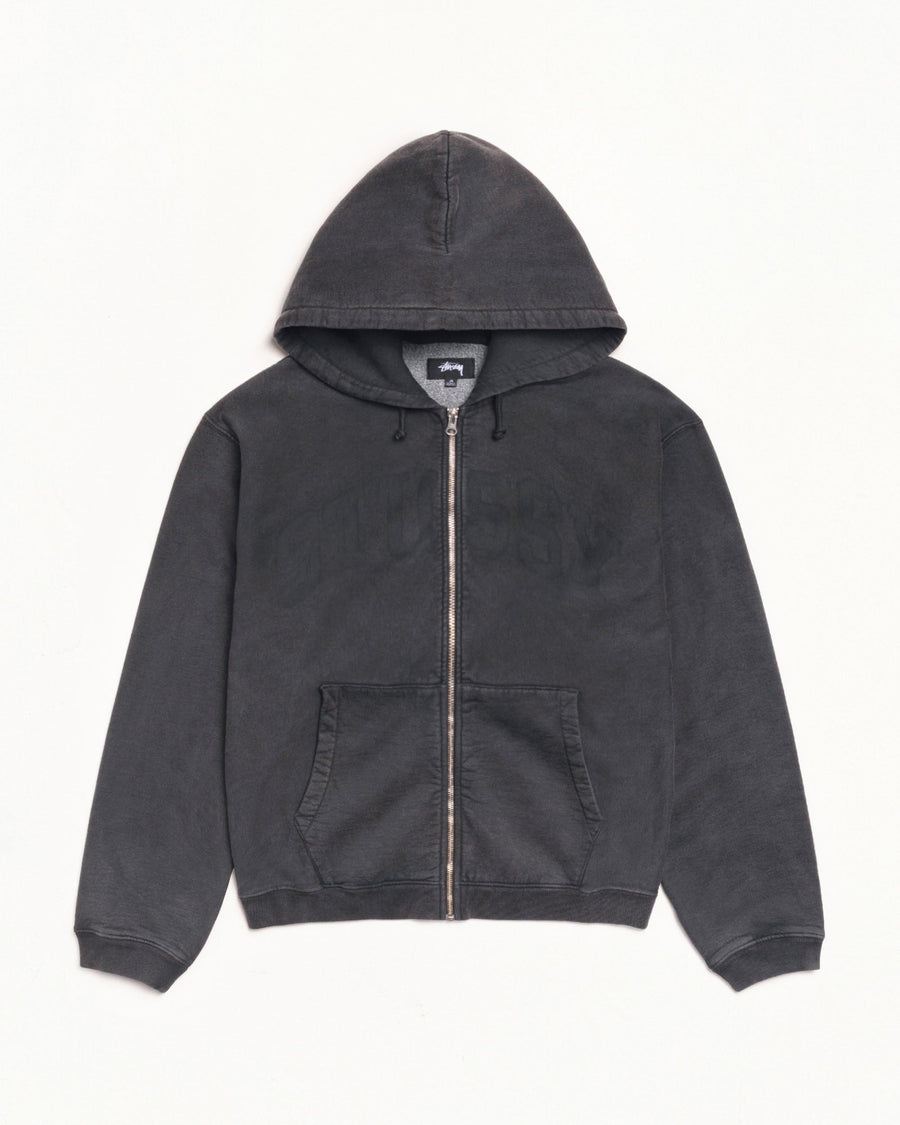 FADED GRAPHIC ZIP HOODIE