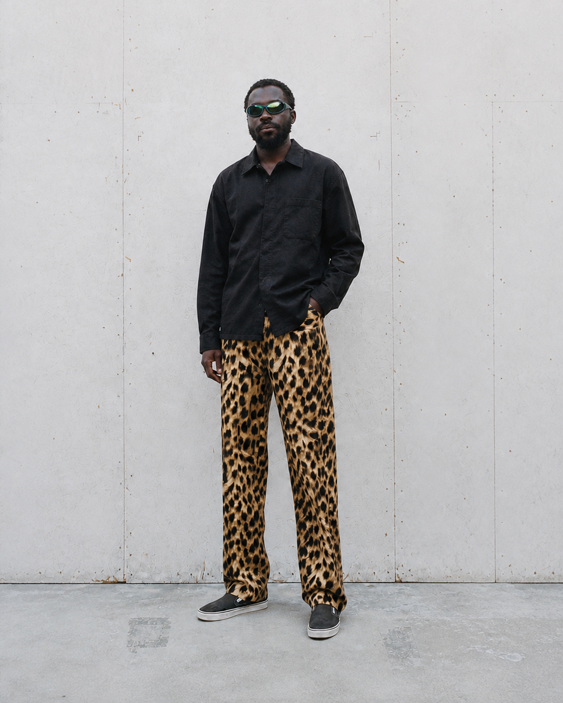 Jnruimo neutral editorial fashion portrait three